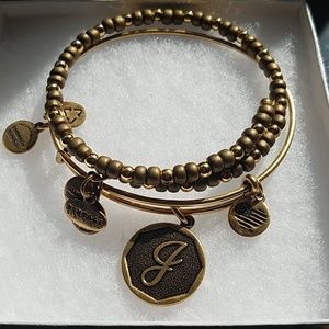 Alex and Ani bracelet set